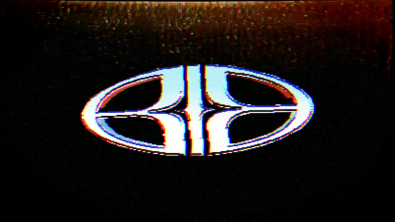 Image du clip de Something New : le logo BLD en chrome sur fond noir
